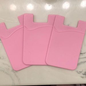 Pink Phone Case Wallet Sticker